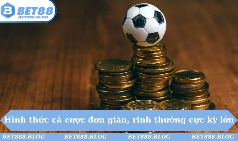 Hình thức cá cược đơn giản, rinh thưởng cực kỳ lớn Hình thức cá cược đơn giản, rinh thưởng cực kỳ lớn