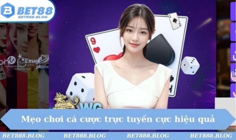 Mẹo chơi cá cược trực tuyến cực hiệu quả