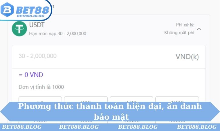 Phương thức thanh toán hiện đại, ẩn danh bảo mật Phương thức thanh toán hiện đại, ẩn danh bảo mật
